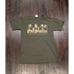 The Beatles Shirt Mens Medium 2006 Band Graphic Tee Classic Rock Music